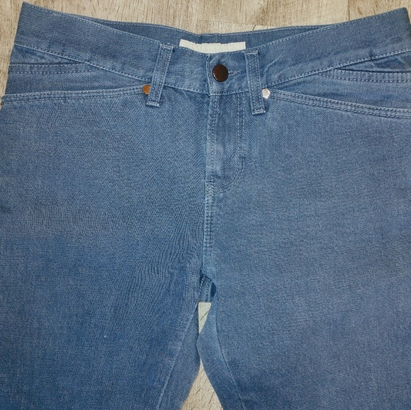 Stella McCartney RARE Smooth Finish Trim Pocket Straight Leg Business Jeans - Picture 4 of 16